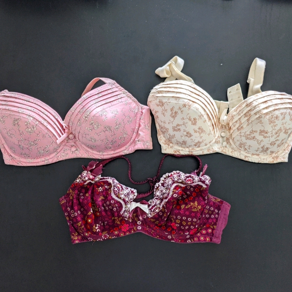 Lot of 3 parfait by affinitas bras 30DD